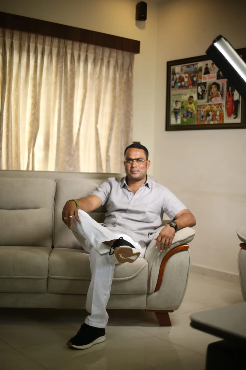 Sagar Budryagol, founder of Oceanfield